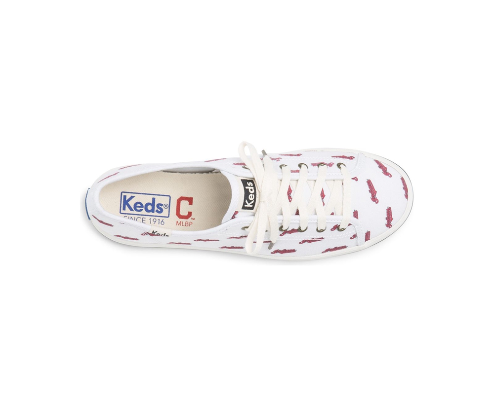 Keds Sneakers White/Red - Kickstart MLB® - Womens DSMVPB-549